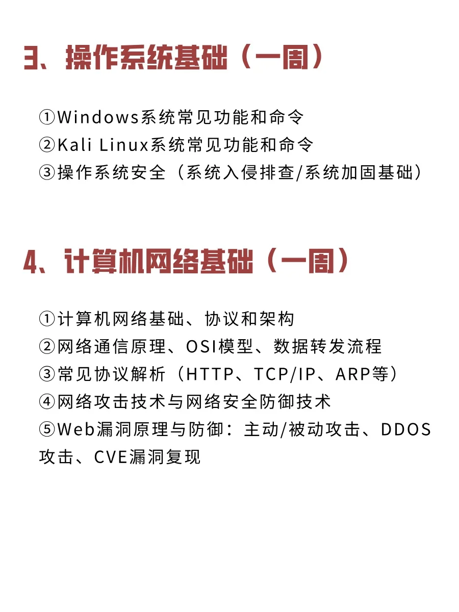花一周时间学完网络安全，比刷题强多了！