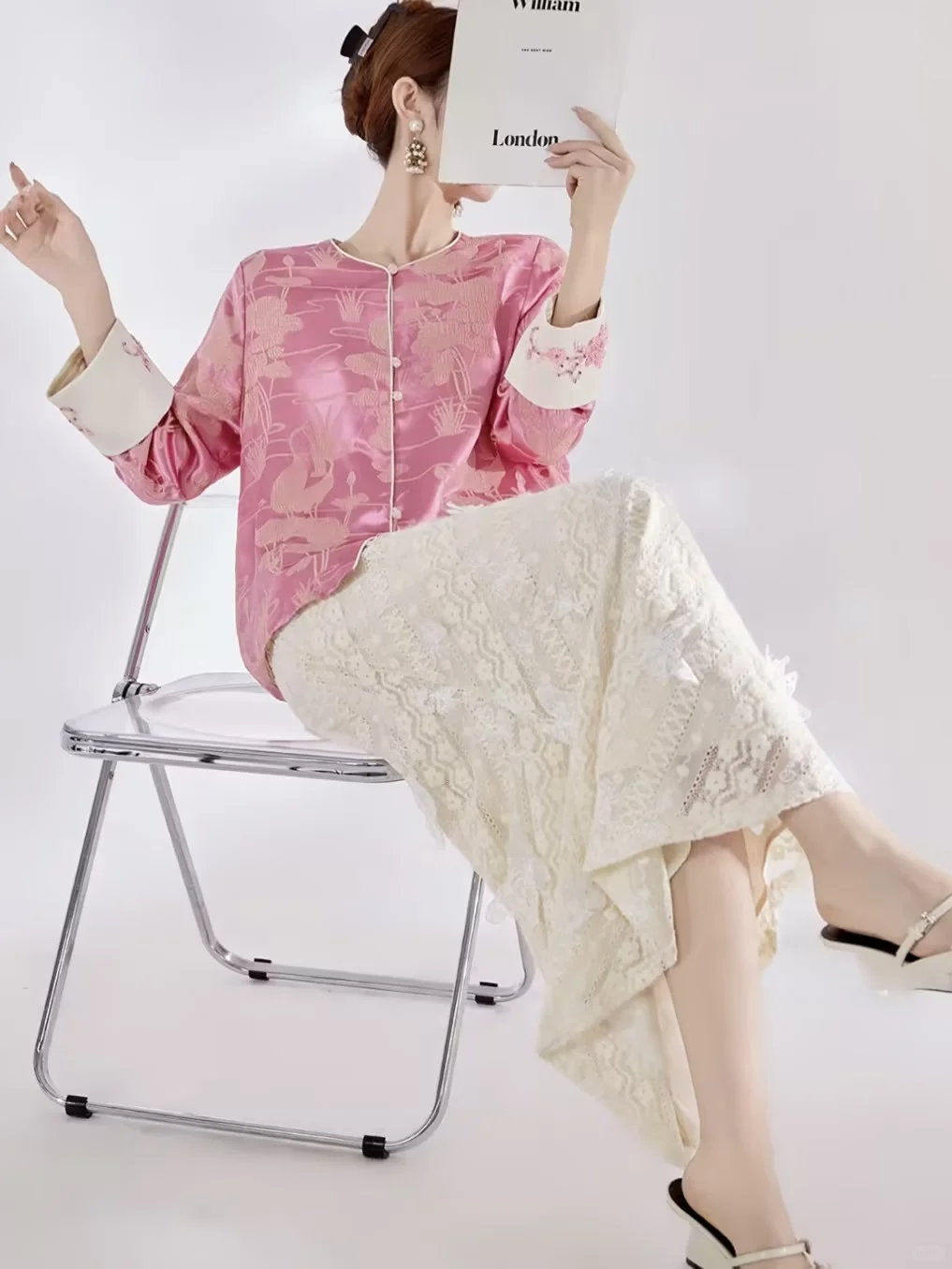 ?春季新宠 | 新中式 A 字裙，氛围感拉满