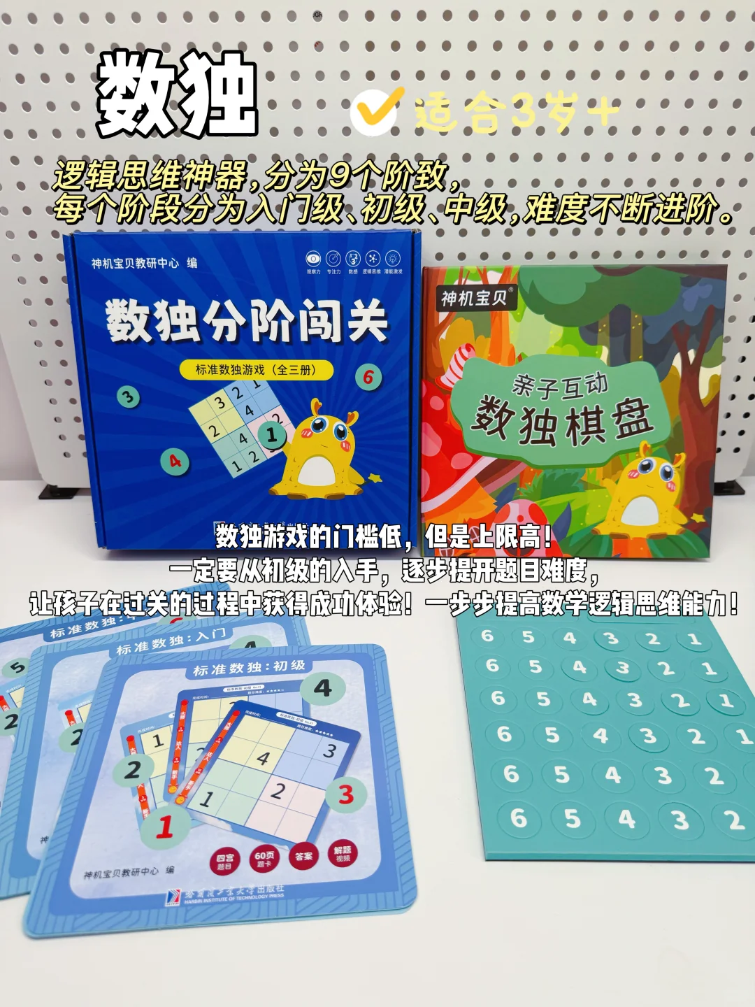 幼儿园必备2-6岁数感启蒙教具?越玩越聪明