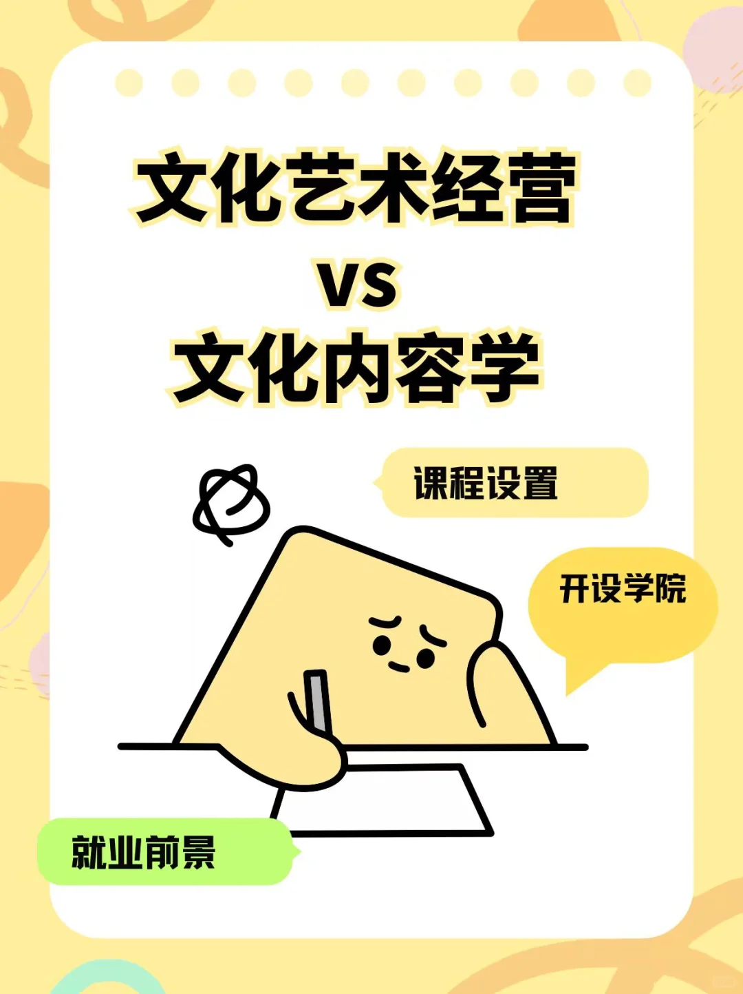 文化艺术经营?文化内容学 到底选哪个？