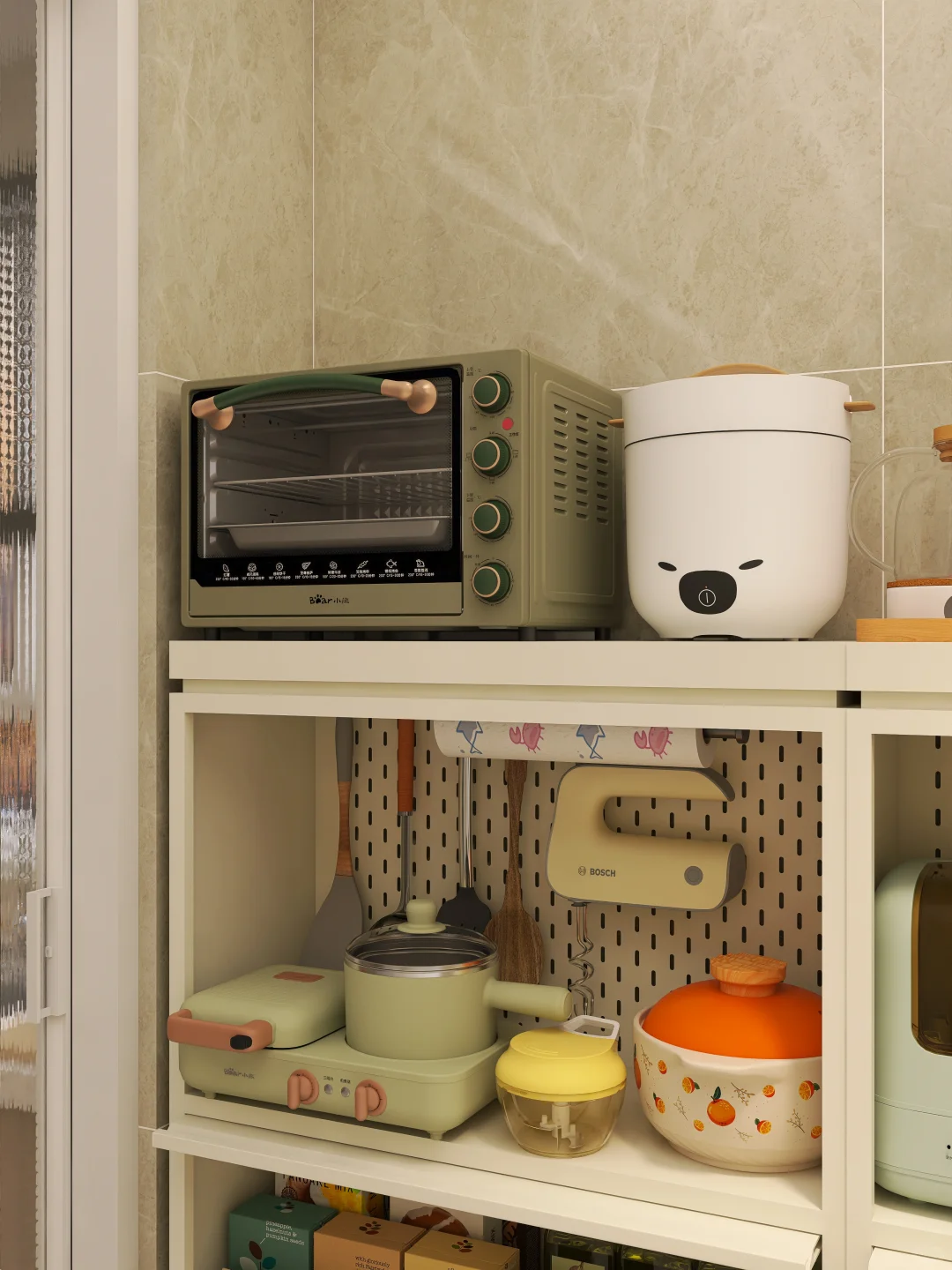 我妈说，你这餐边柜可真能装啊??