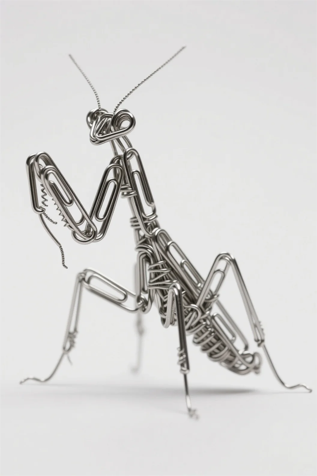 这不是螳螂，是艺术品！