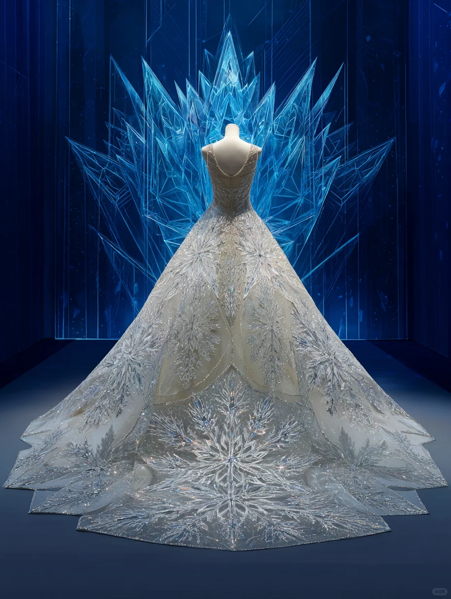 A字型舞会礼服｜霜华 The Essence of Frost