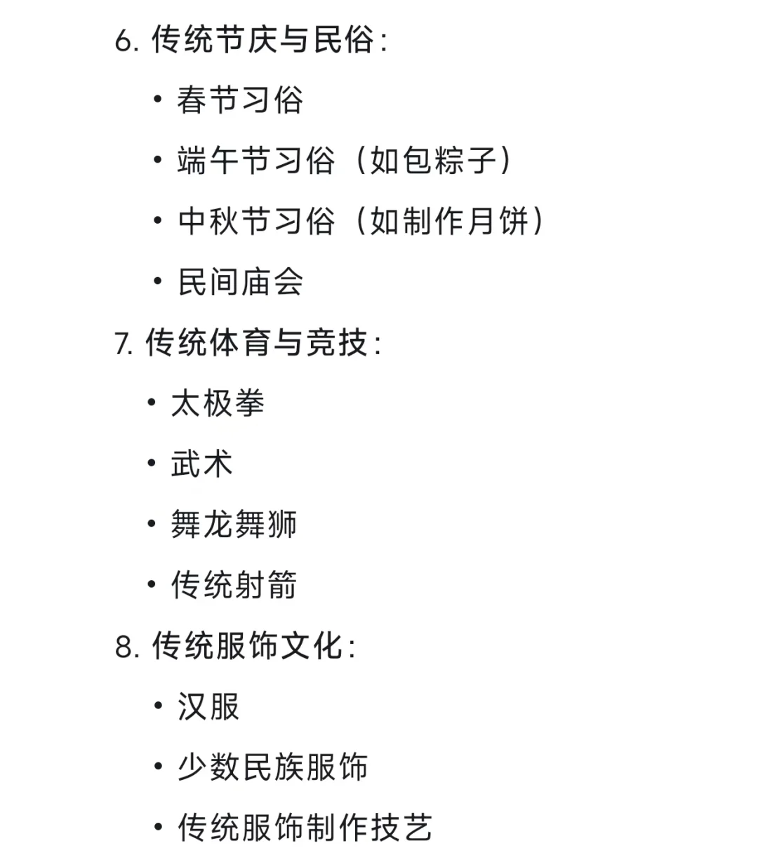 当我问DeepSeek适合非遗沙龙类目有哪些?