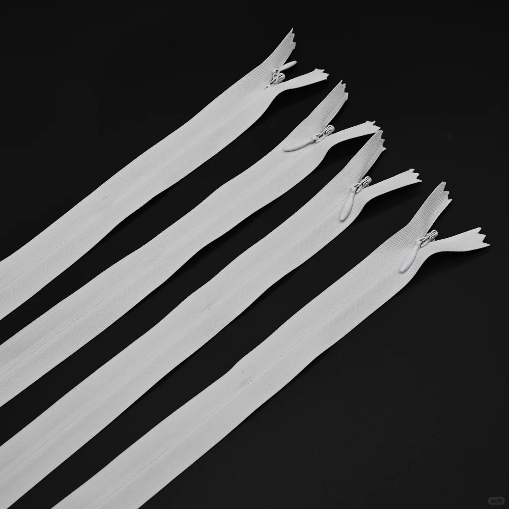 人纹布边隐形拉链高档尼龙隐形成品拉链