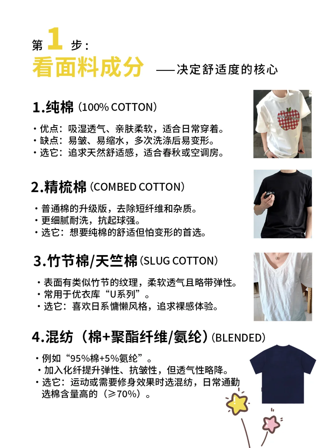 五个技巧让你超会选T恤！