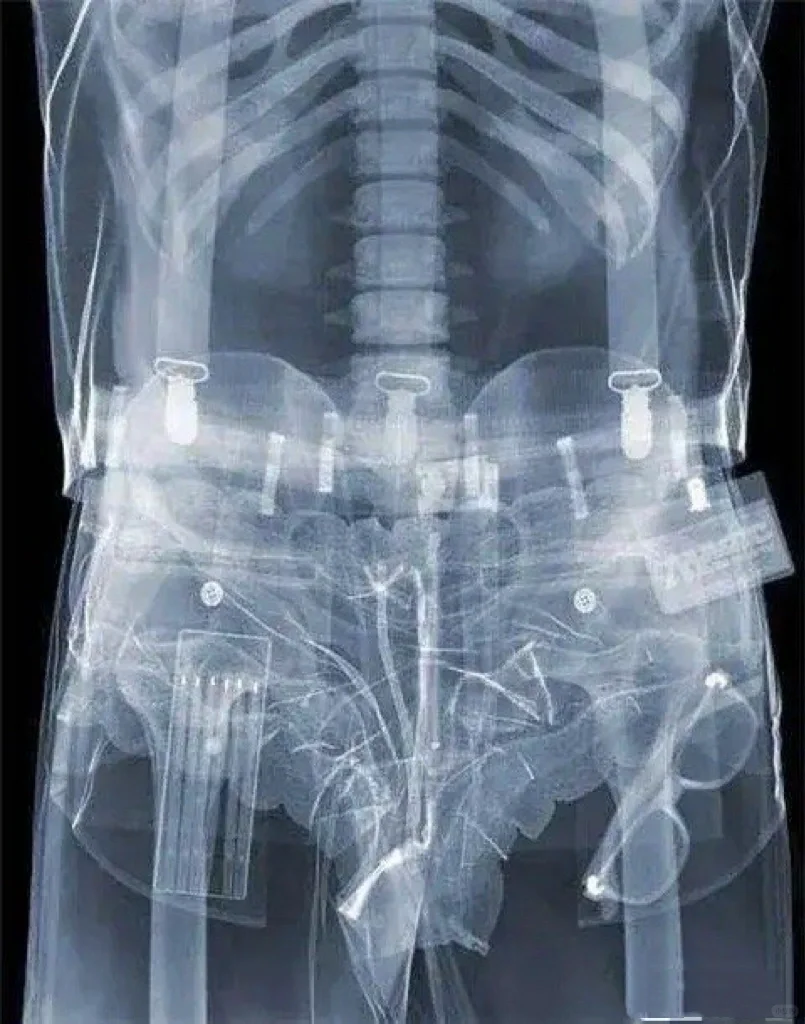 【安检的照片，告诉你：别以为能藏得住！】