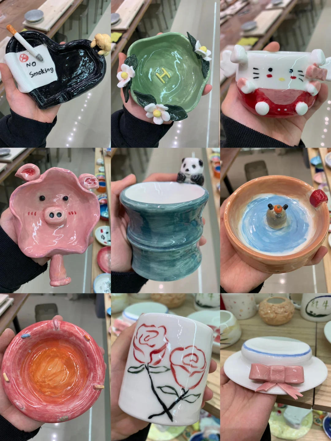 谁的烟灰缸做成陶瓷也这么好看！