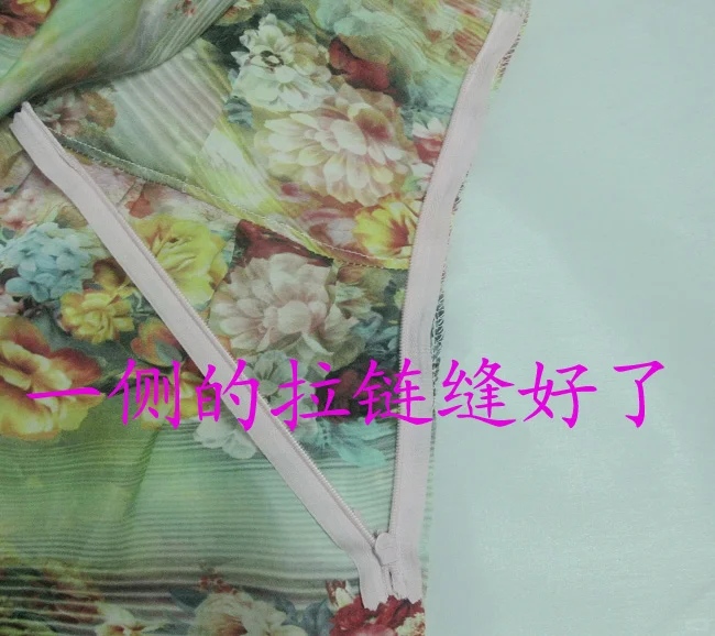 缝纫教程－侧腰上隐形拉链