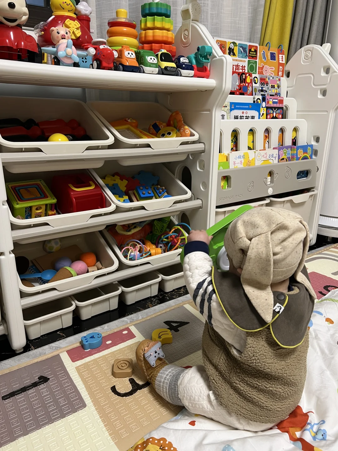 这家玩具收纳也太好看了吧~