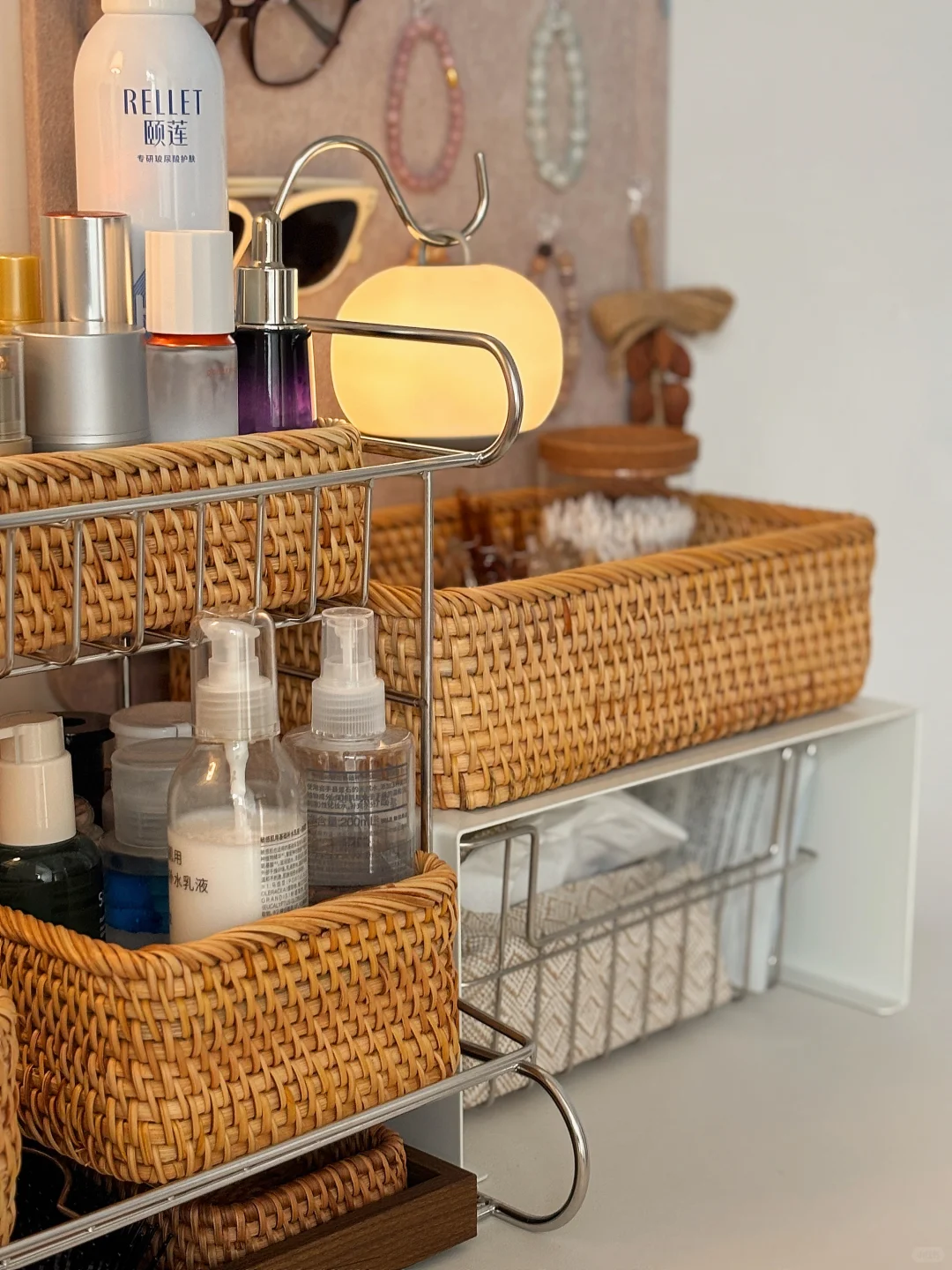 梳妆台收纳整理记录：