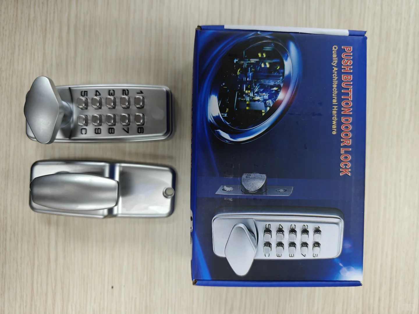 装修可以使用临时机械密码锁，好用