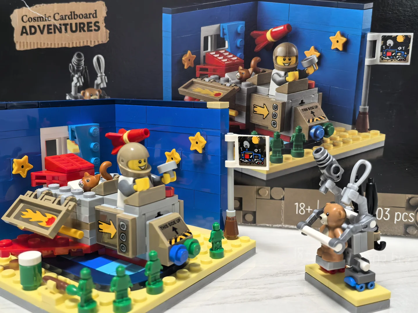 乐高中毒之沉迷小套组的日常?