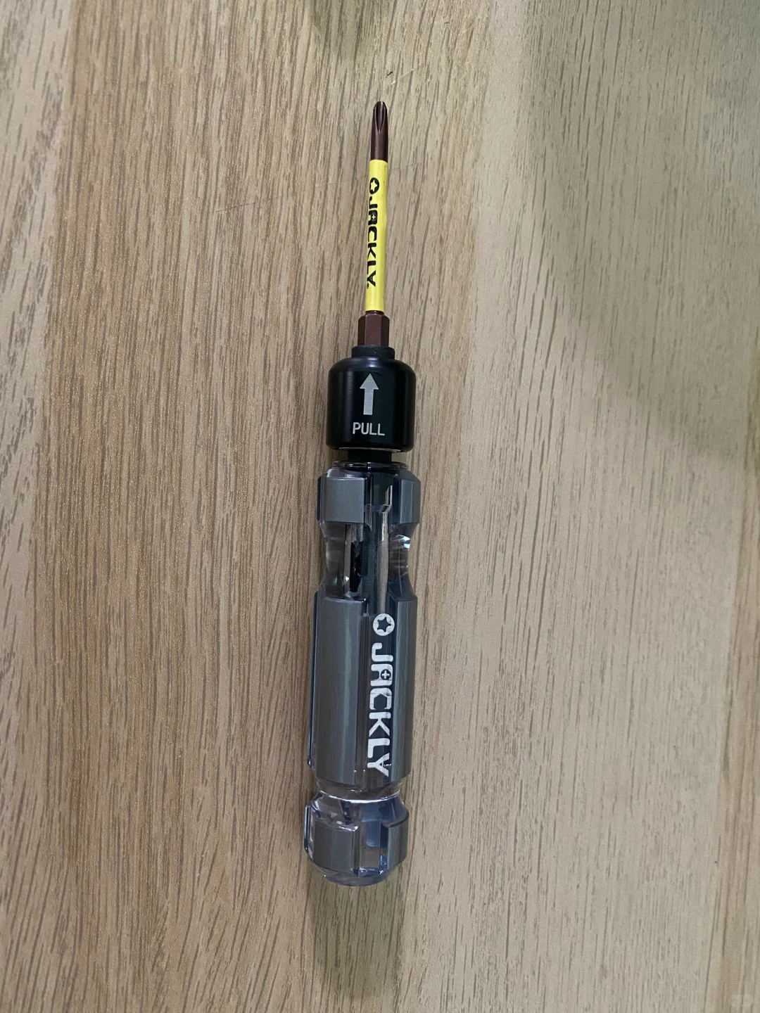 杰克利这两个螺丝刀确实漂亮，爱了。