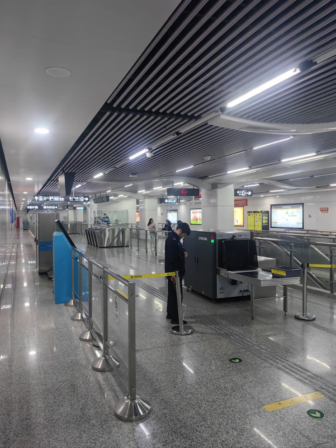 福州地铁要换和宁波地铁一样的安检设备了！