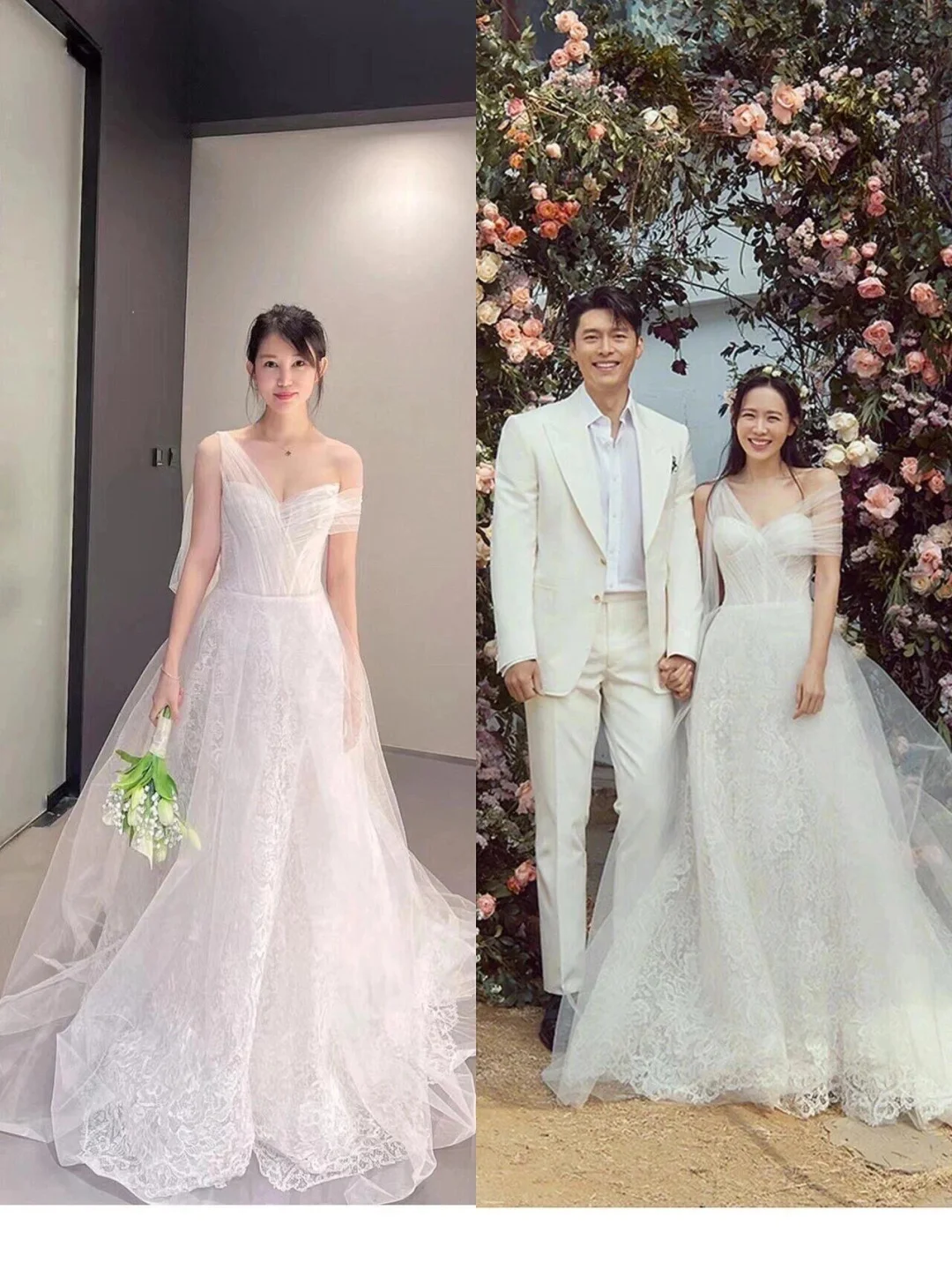 玄彬孙艺珍结婚同款VERAWANG婚纱|上海备婚