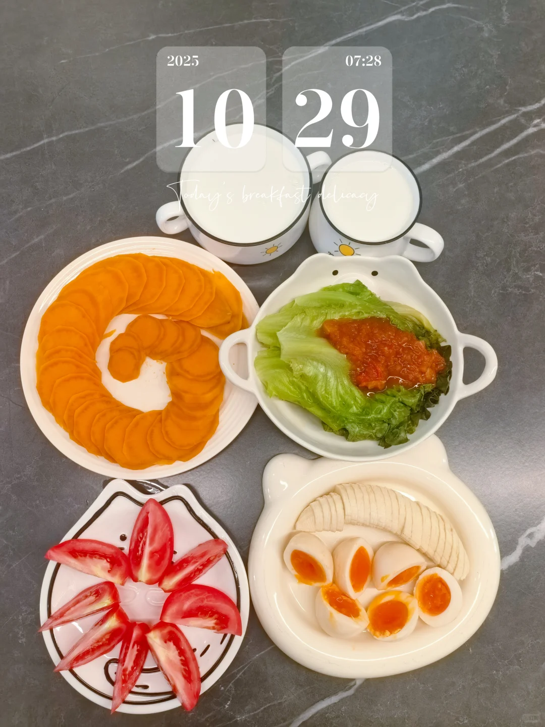 11月份第1️⃣周低碳早餐