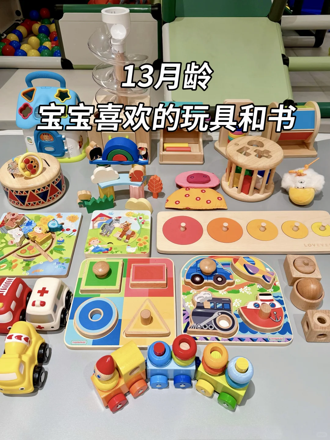 13月龄|宝宝最爱这些玩具和书