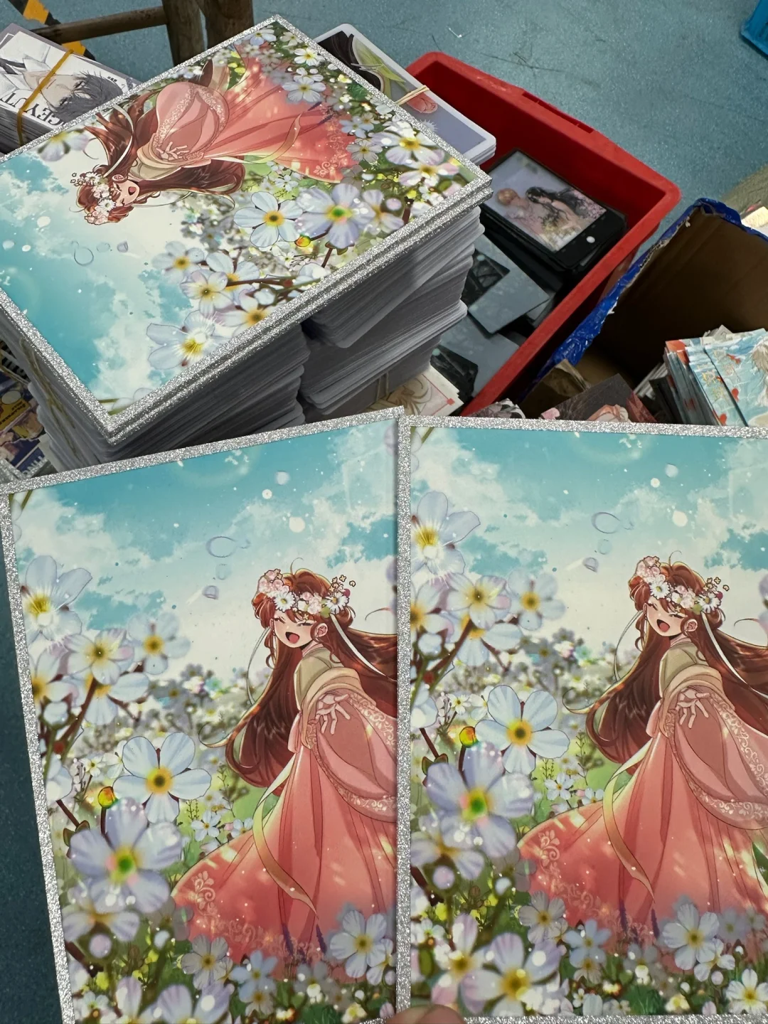 【源头工厂】动漫色纸，50张起印～