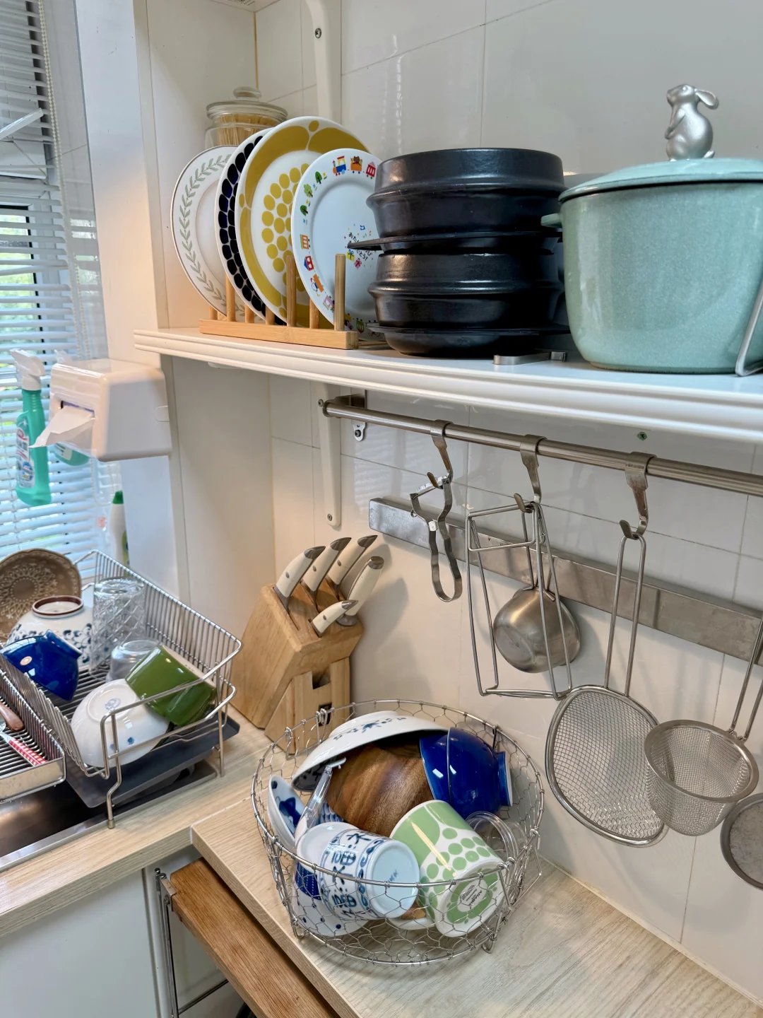 拯救一字型小厨房的两个置物架！！