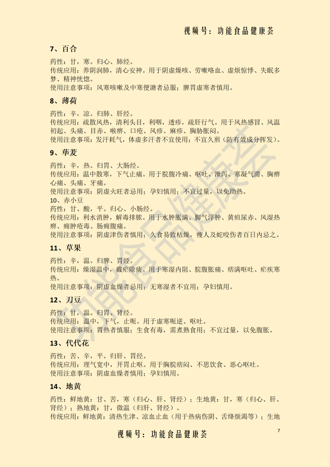 2025最新食药物质目录速览