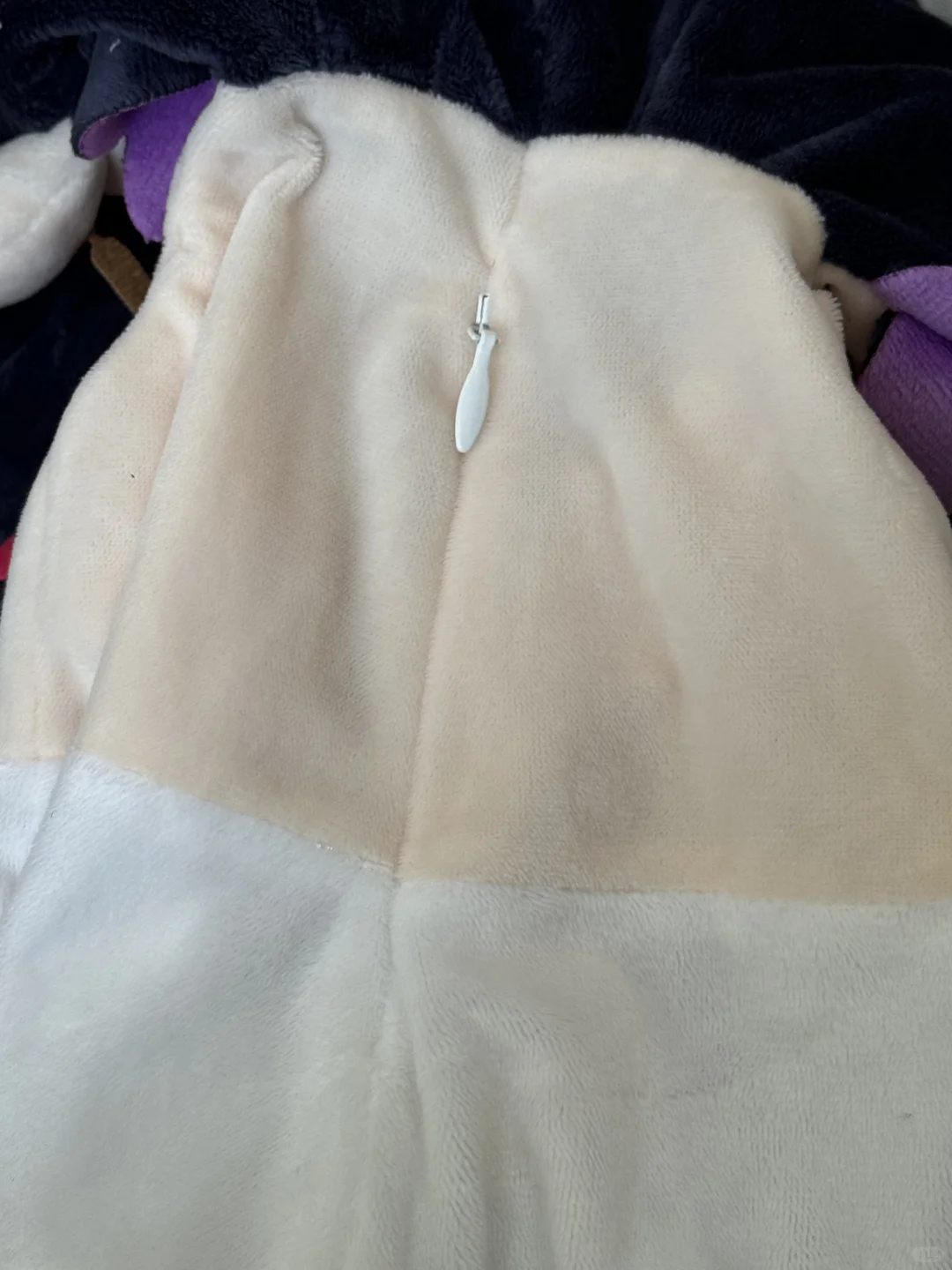 好像驯服隐形拉链了