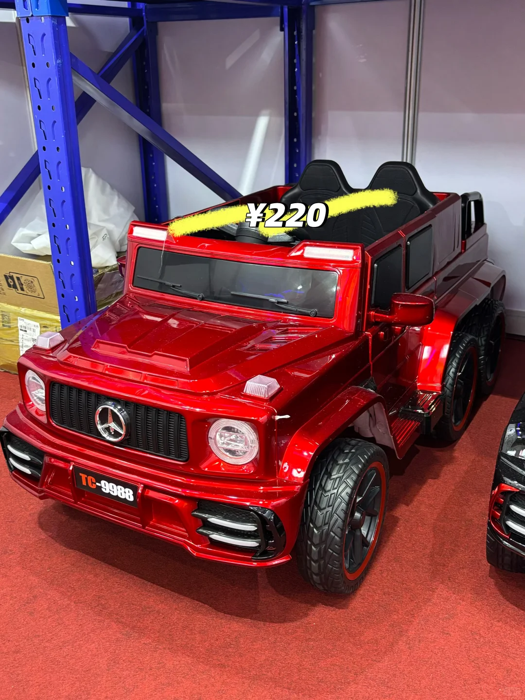 全网最卷！！！ 广交会儿童电动车样品出售