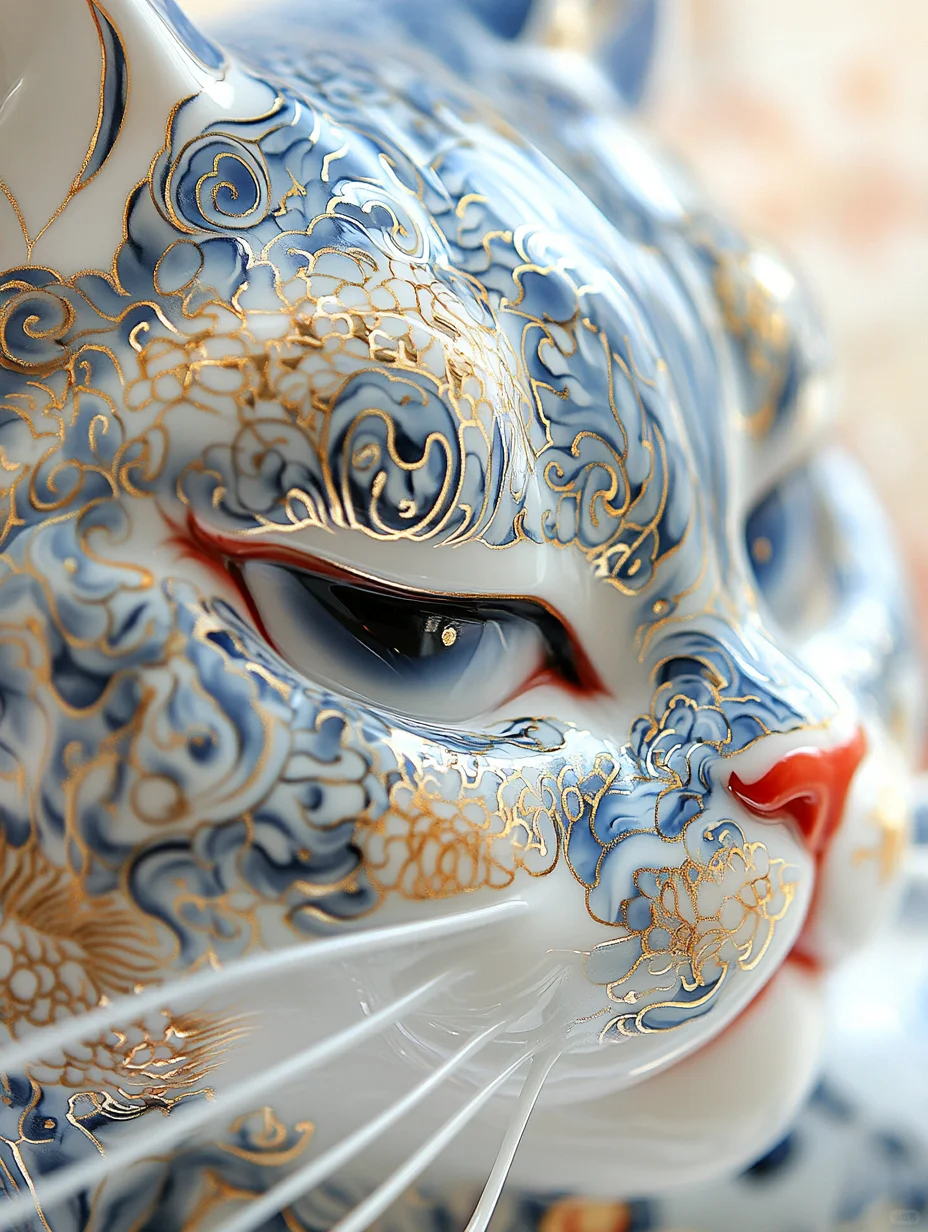 前方高萌预警！花纹各异的花瓷喵！