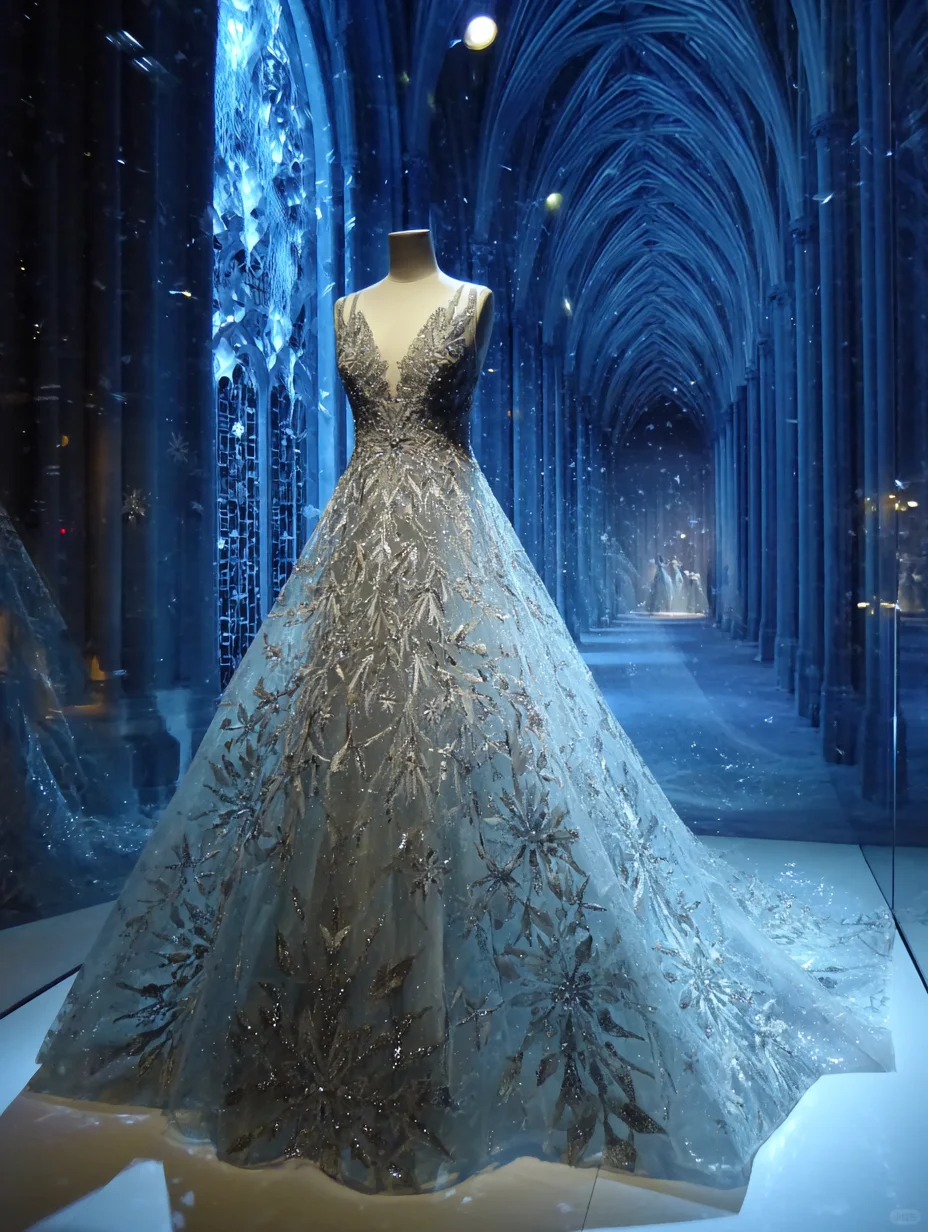 A字型舞会礼服｜霜华 The Essence of Frost