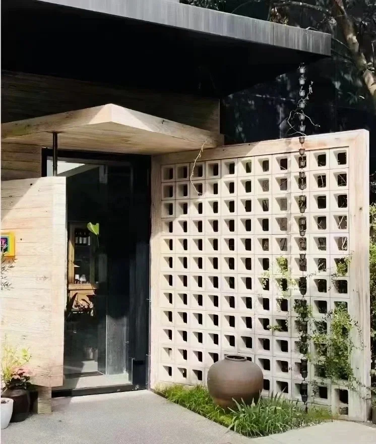 水泥构件‼️商业空间美学