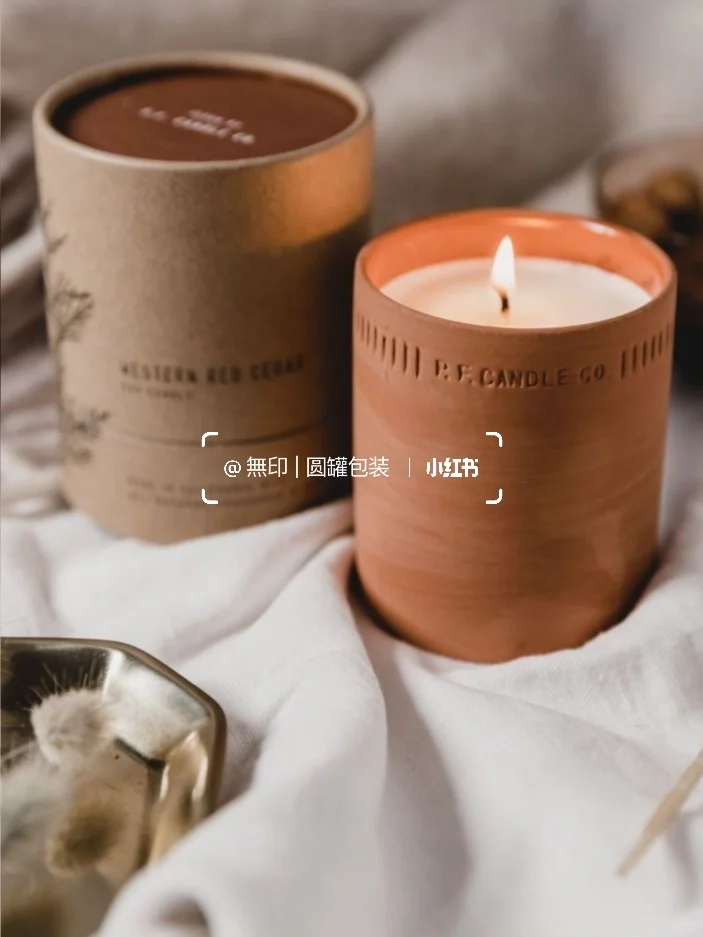 纸罐包装 | 你见过这种包装的香薰蜡烛吗？