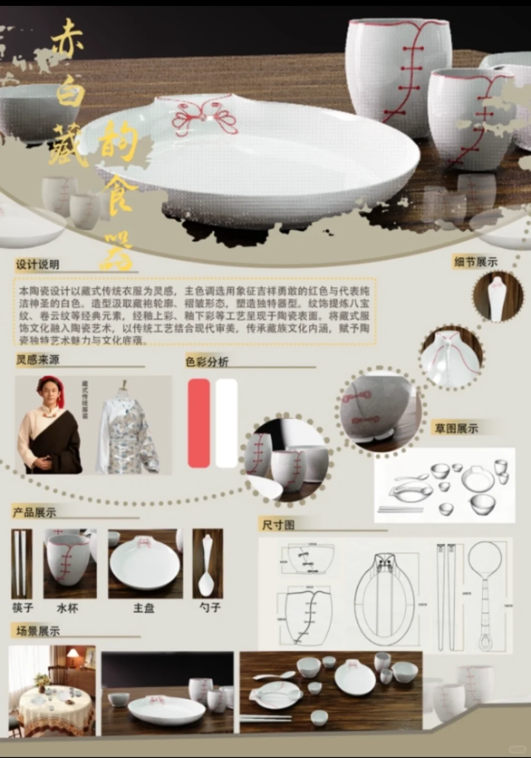 陶瓷产品设计与创作课程——学生作业1