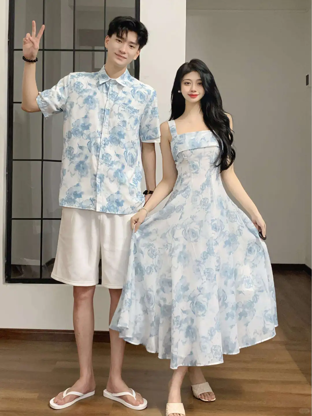 ?海边度假风一衣一裙来咯