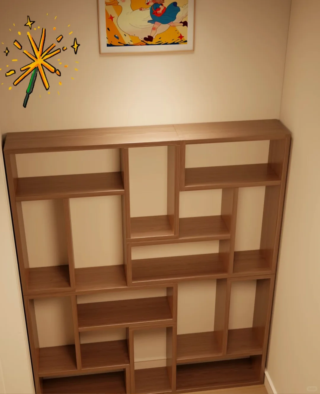 在小红书抄作业哈哈～墙角空间利用得太绝了，