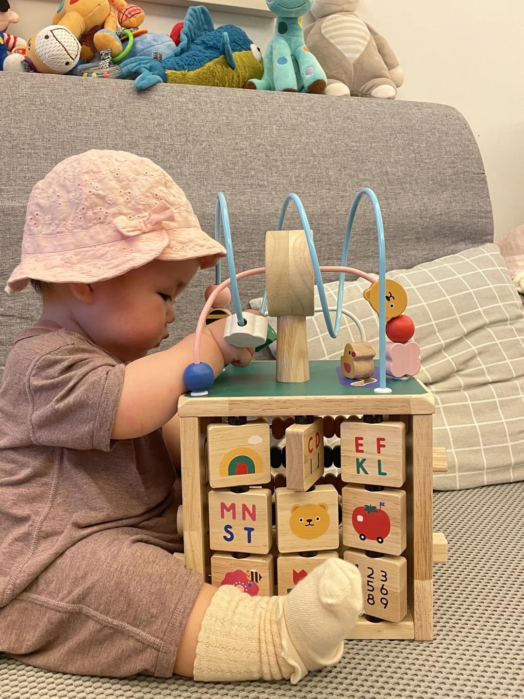 七月龄，这玩具买在了你的心趴上