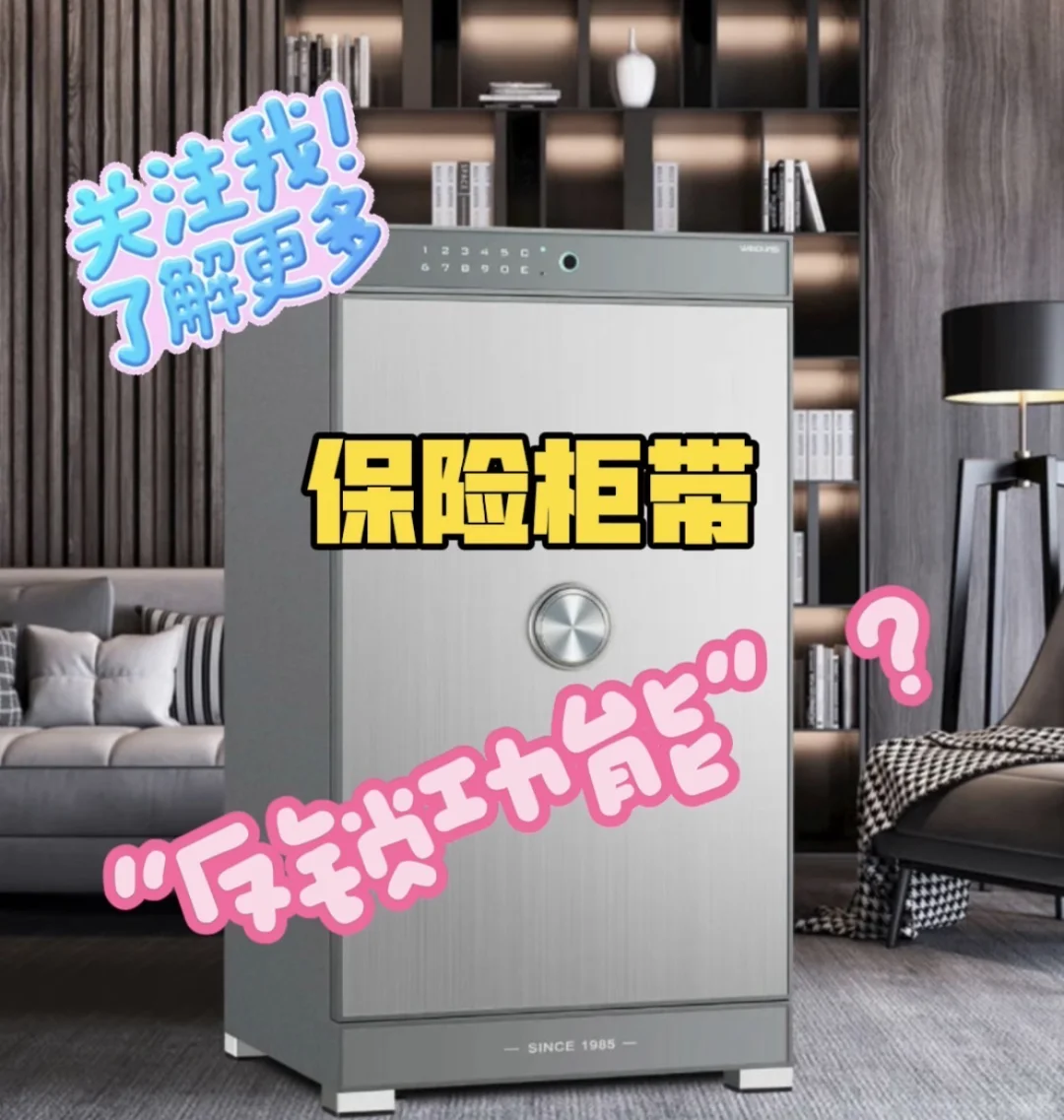 ‼️上头了｜保险柜带反锁功能？？？