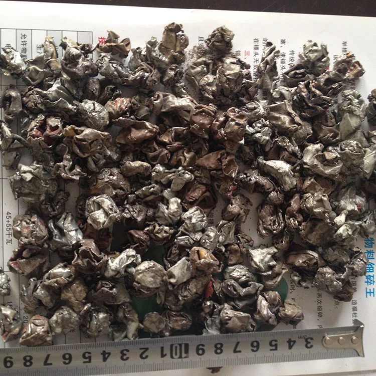 废钢铁破碎机的分选脱漆效果比较明显