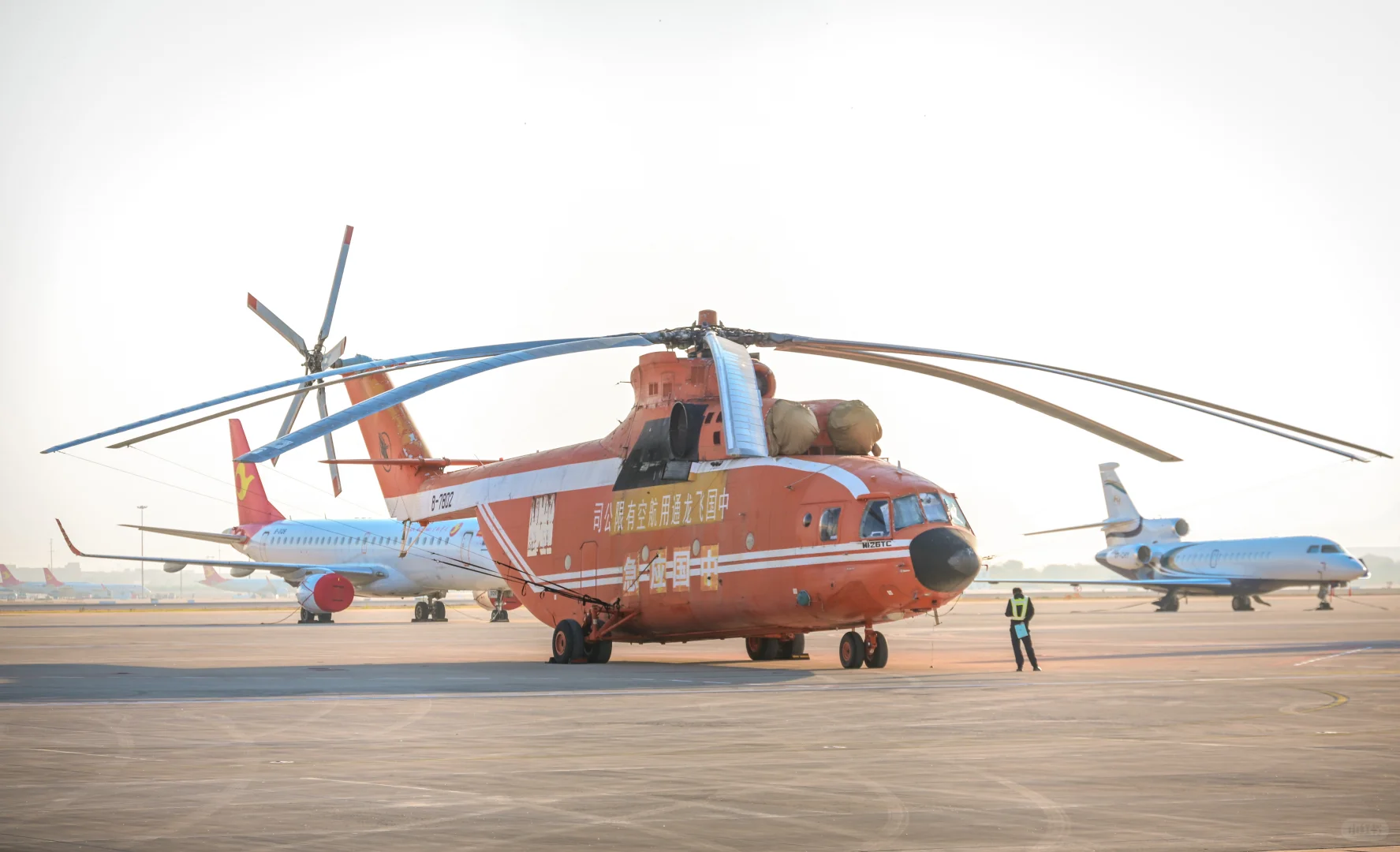 今日的天津滨海机场