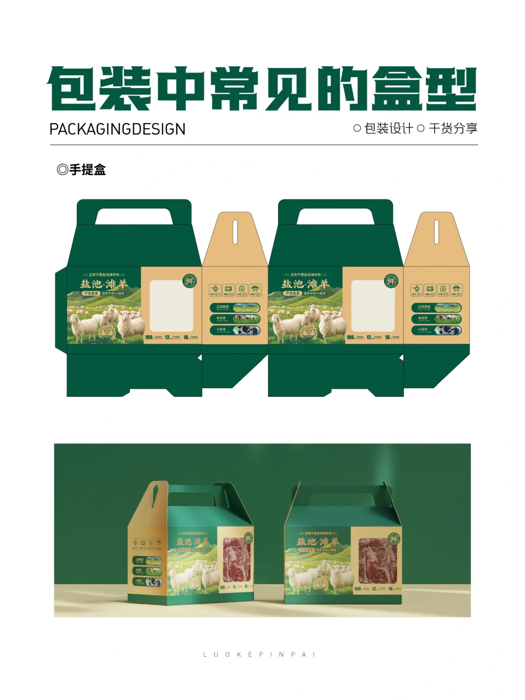 干货分享 | 包装中常见的盒型刀版图