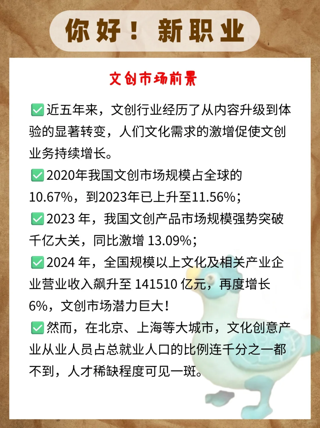 你好!新职业——文创产品策划运营师