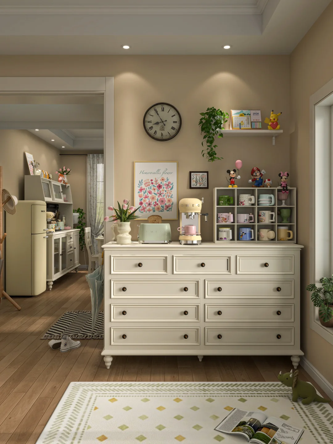 小红书抄作业成功?，这个斗柜也太好用了吧