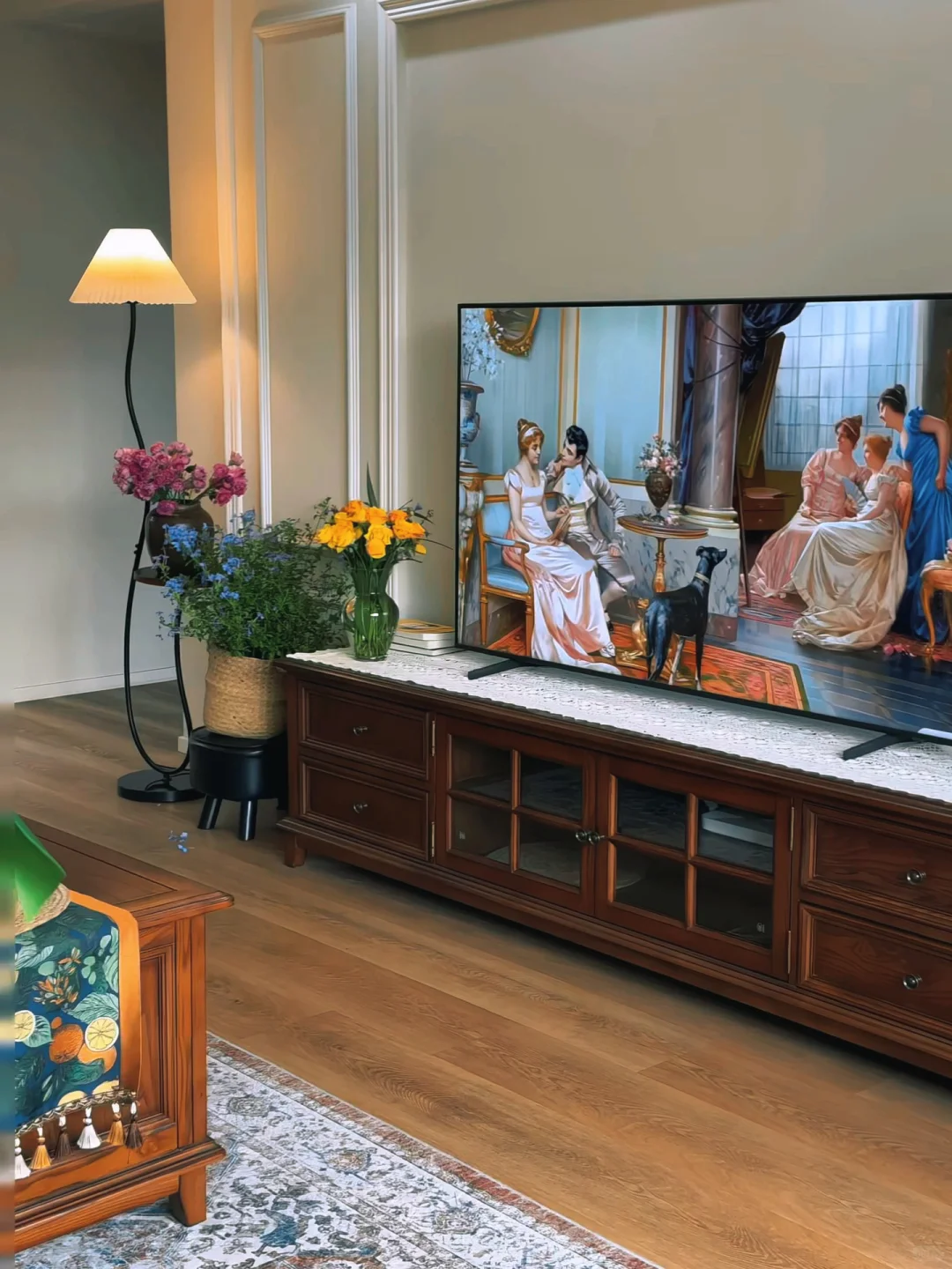 家的样子，普通，干净，整洁