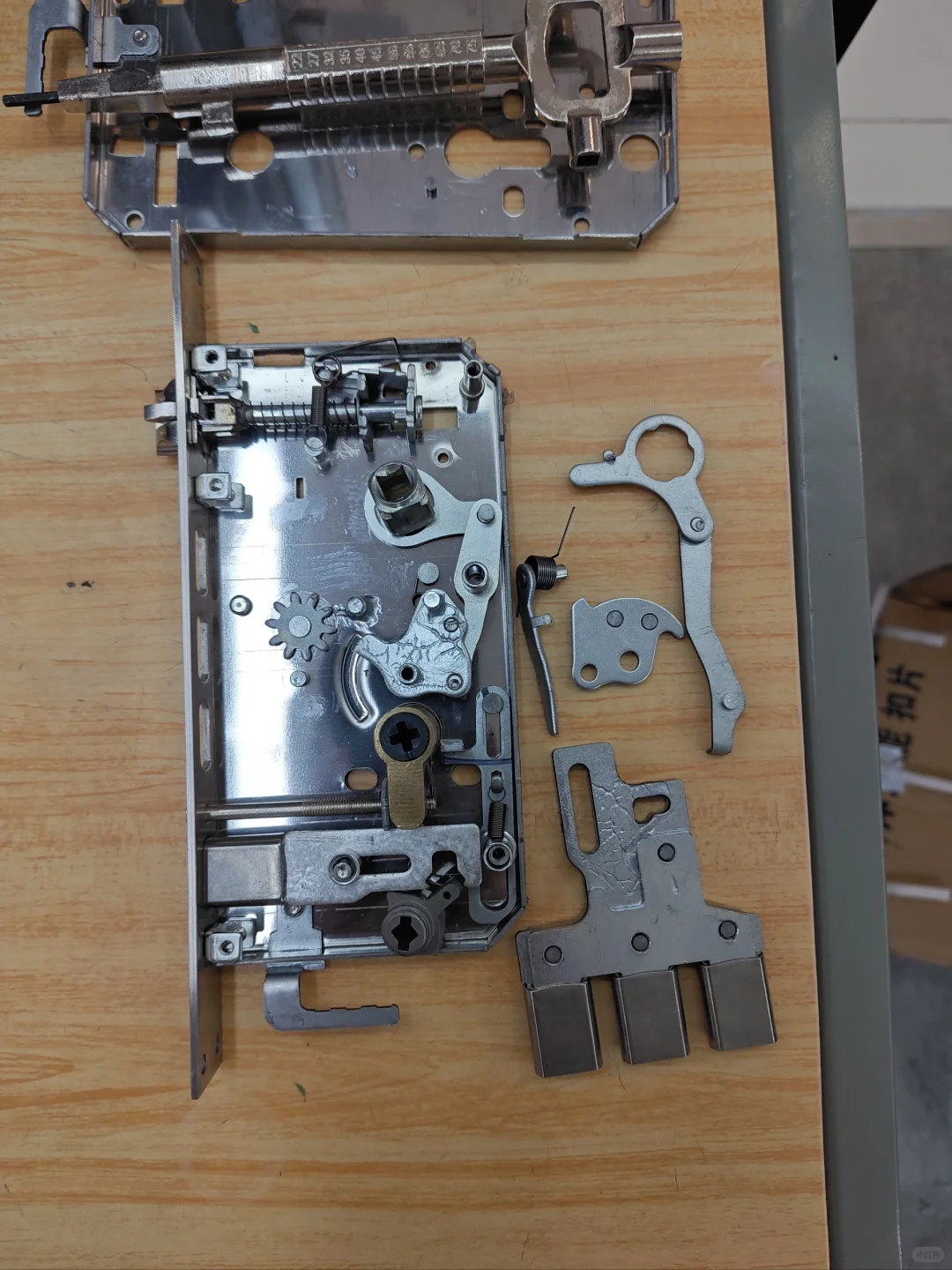 日常拆锁 连杆离合结构锁体