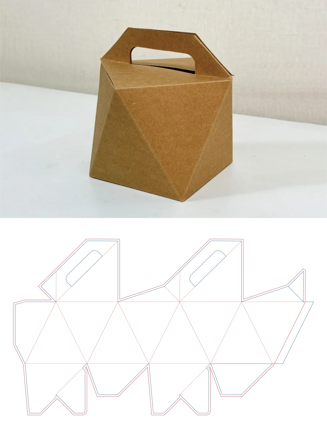 包装设计结构异形盒结构+毕业设计+包装盒型