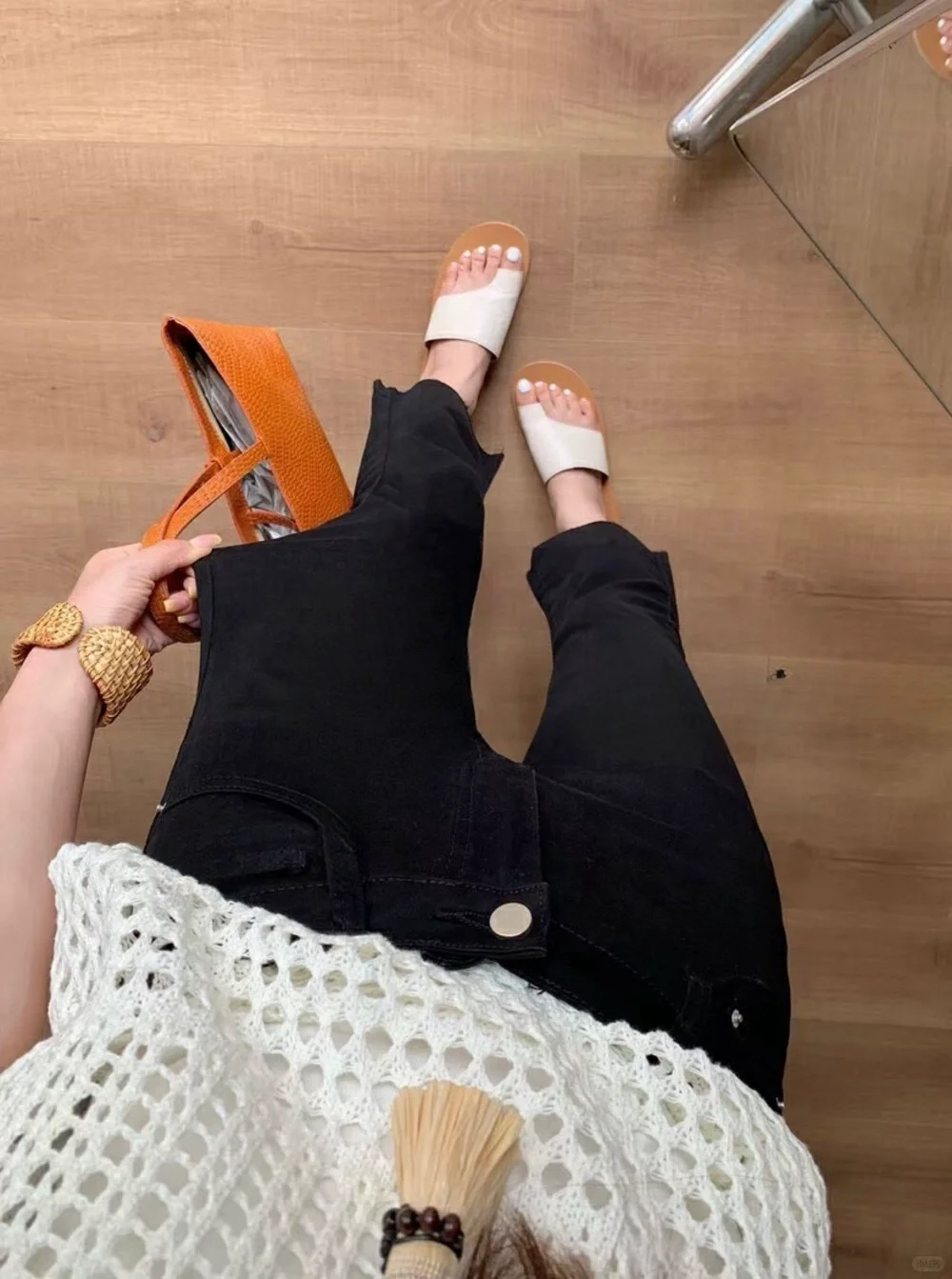 日常穿搭|一条可以封神的牛仔裤!!