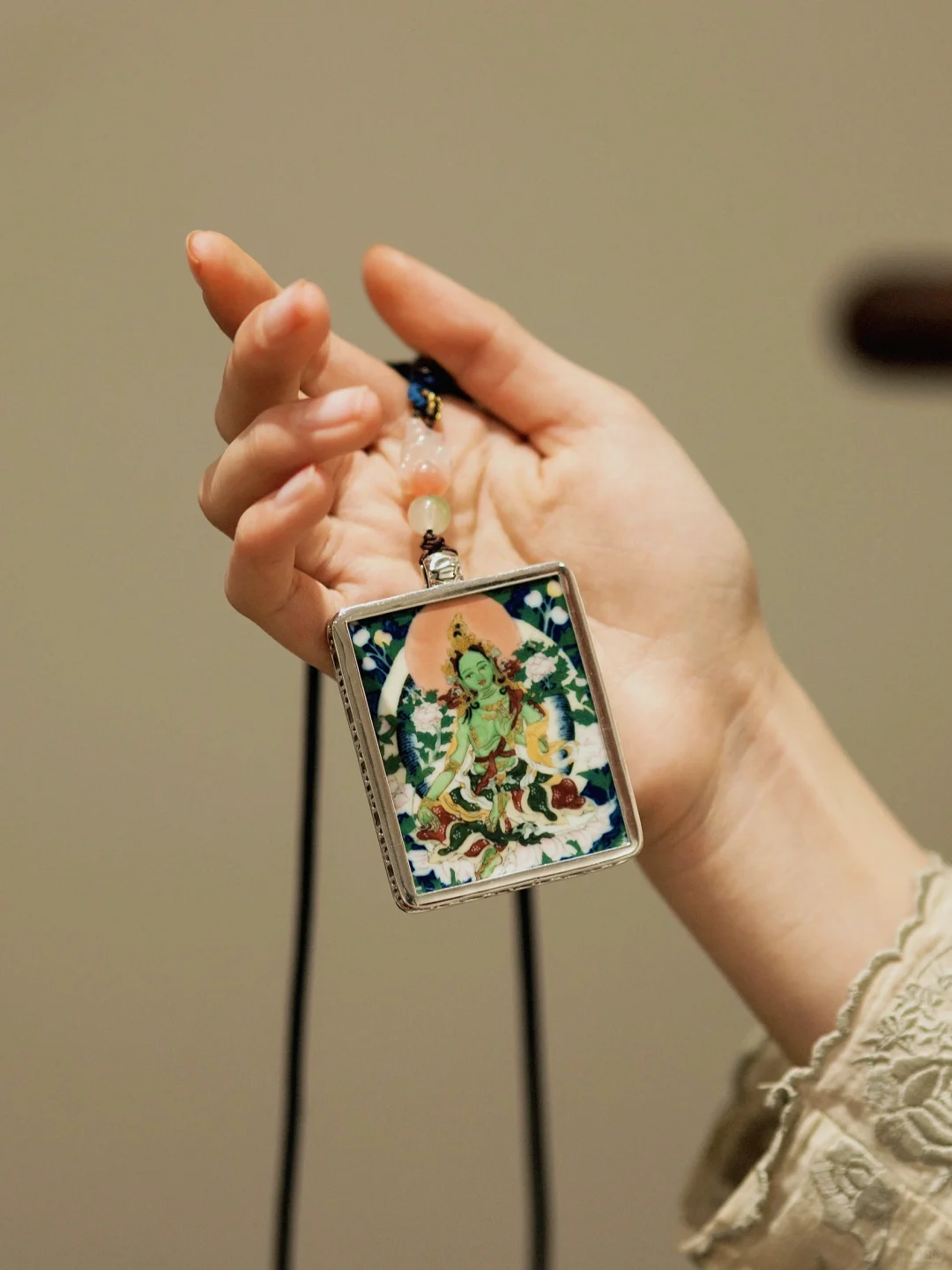 定了2个月的佛牌终于出来啦～