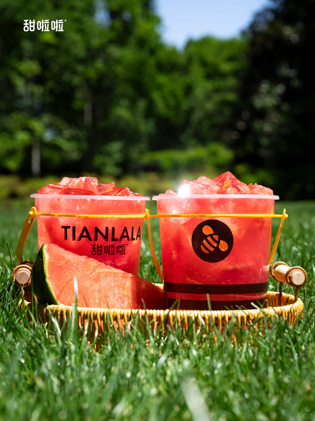 谁能拒绝甜啦啦这桶瓜啊！