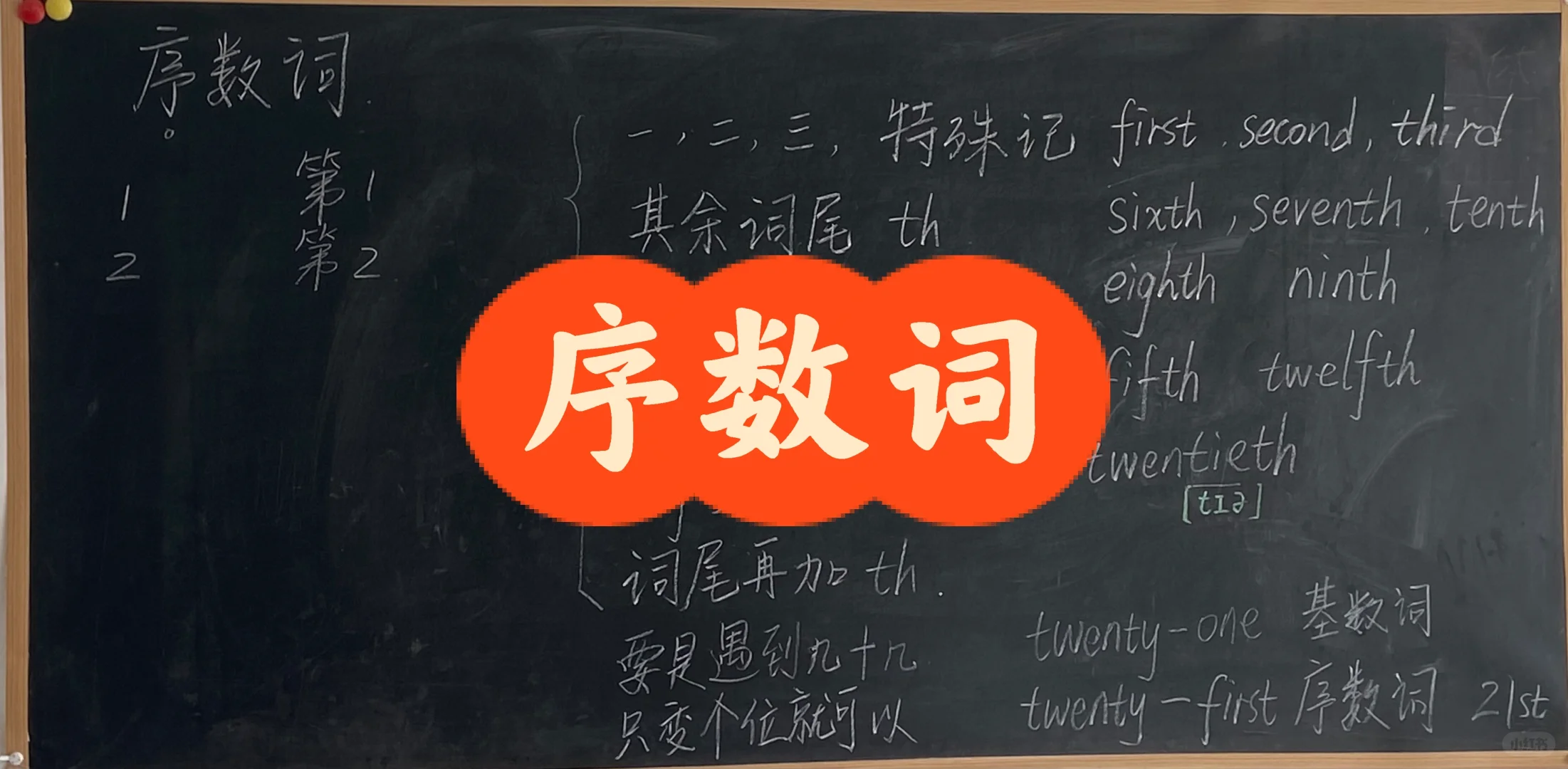 英语基础之“序数词”