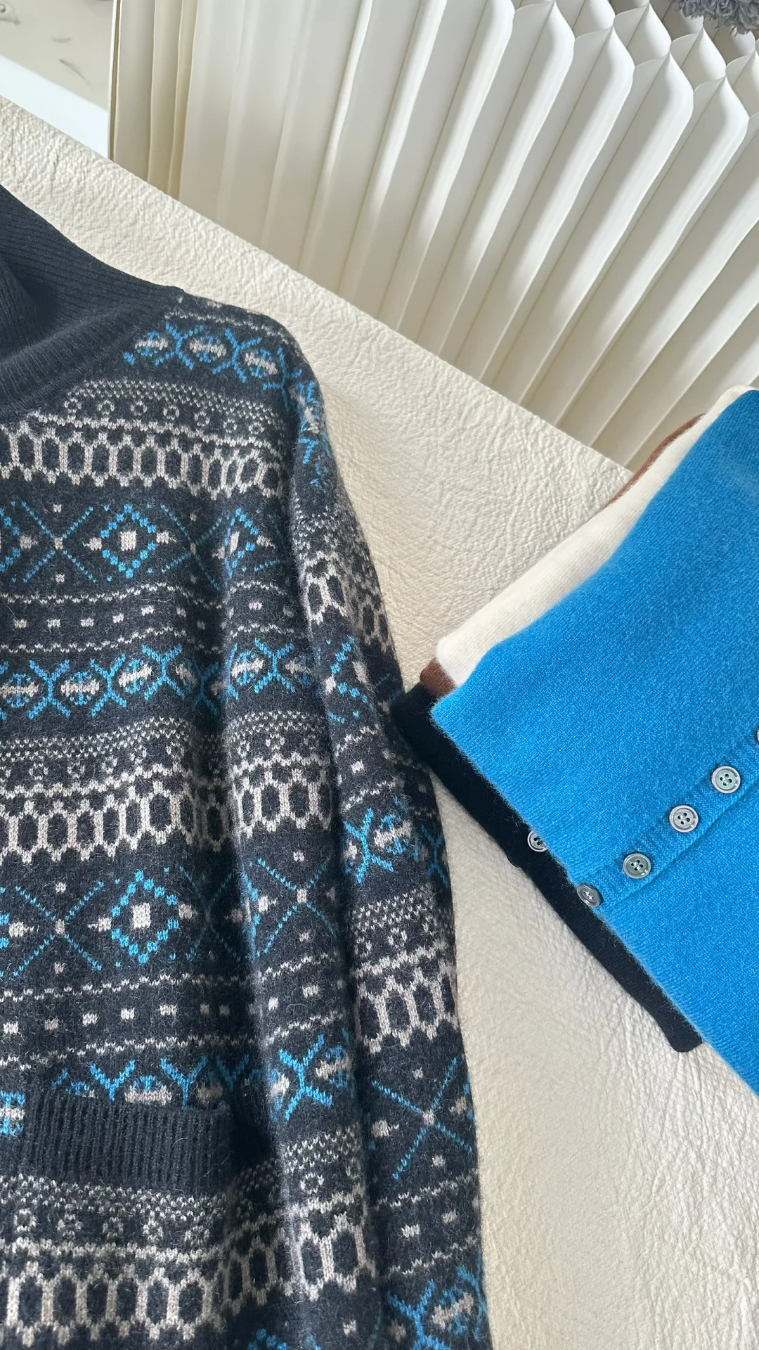 羊绒界的“提花艺术品”