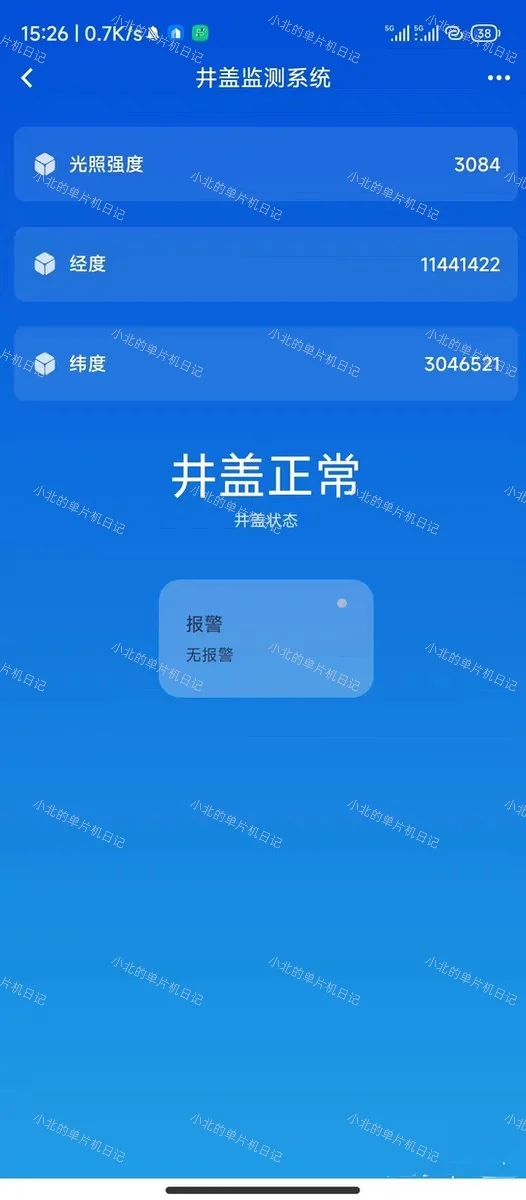 ? 基于物联网的井盖智能监测系统